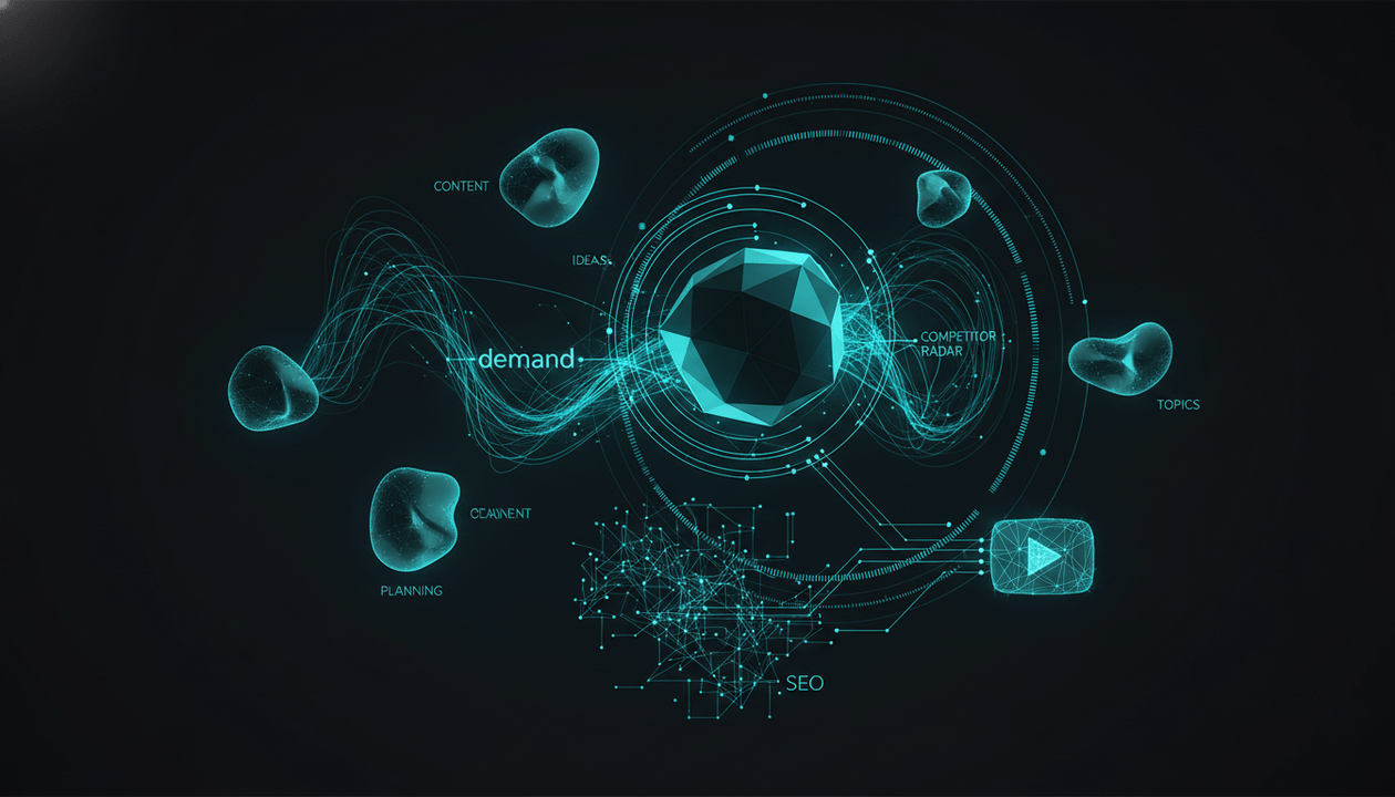 Featured image for YouTube Storytelling Techniques: 6 Ways to Keep Viewers Watching Longer, showing content ideas, planning, and SEO demand signals in a dark premium editorial style.