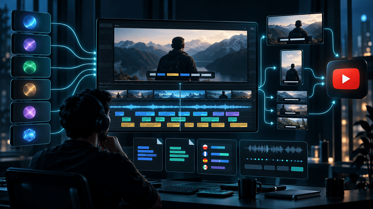 Comparison of the best AI subtitle generators for YouTube in 2026